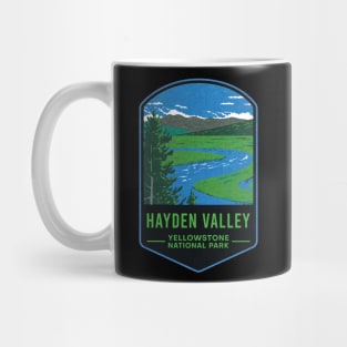 Hayden Valley Yellowstone National Park Mug